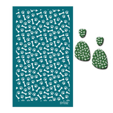 screen printing stencils for polymer clay reusable screen printing set with polymer clay tools for making earrings and jewelry type 832