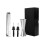 Complete Nonrust Steel Cocktails Tool Set Ice-Black hat silver 1