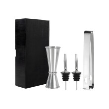 Nonrust Steel Barwares Set Professional-Silver bartending to