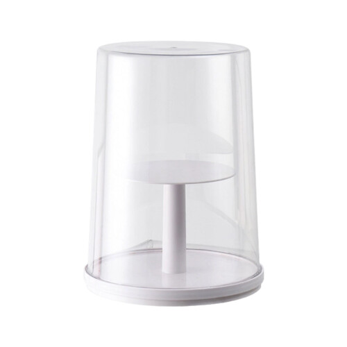 Stackable Teas Set Case With Flexible Dividers-porcelain white