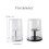 Stackable Teas Set Case With Flexible Dividers-porcelain white 3