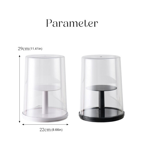 Stackable Teas Set Case With Flexible Dividers-porcelain white 2
