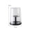 Clear Modular Teas Set Storage Box Adjustable-gloss black 5