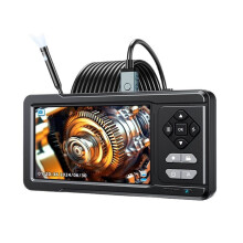Caméra d'inspection imperméable 720P, Double écran IPS de 5-f