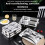 Stainless Steel Camping Dishware Set Smooth Surfaces-Xiaoerge 5