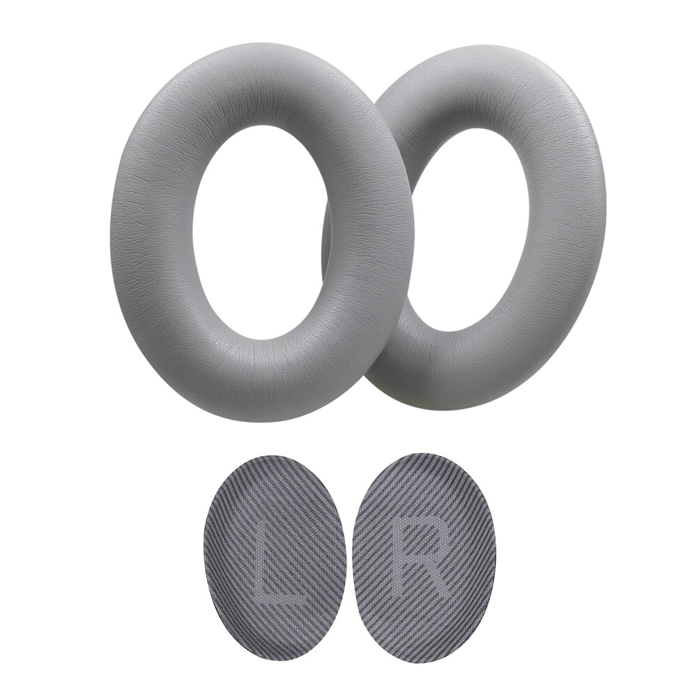 1Pair Earpads For Qc35 Headphones Earmuffs Soft Earphone- Gray 7709000203871