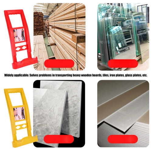 Secure Board Handling Device Heavy Duty Plastic-Red 2