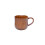 Unique Flared Wooden Cup With Comfort Handle Heatproof 1