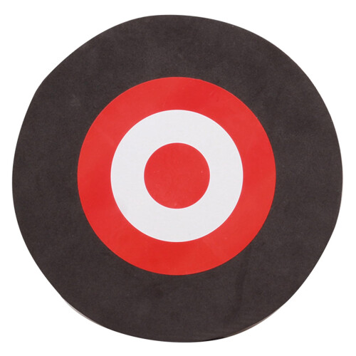 Foam Targets Round Targets Movable Exercise Targets Hunting Accessories Exercise Board Black Ref: 6414