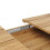 Extendable Dining Table with Wood Grain Finish 7