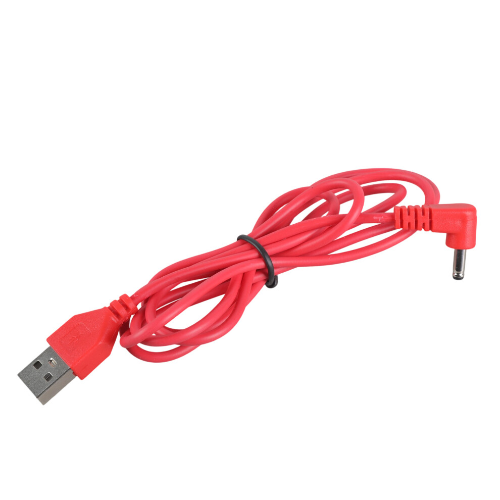 5V Usb To 3.5X1.35mm Right Corner Power Cord For Sound- Red 7709000204205