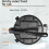Cast Iron Tortillas Maker For Flatbreads Dumplings Wrap Uniform 4
