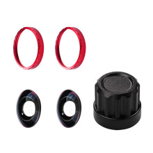 2-delige verbeterde lensbeschermers Cover Kit voor 360-rood