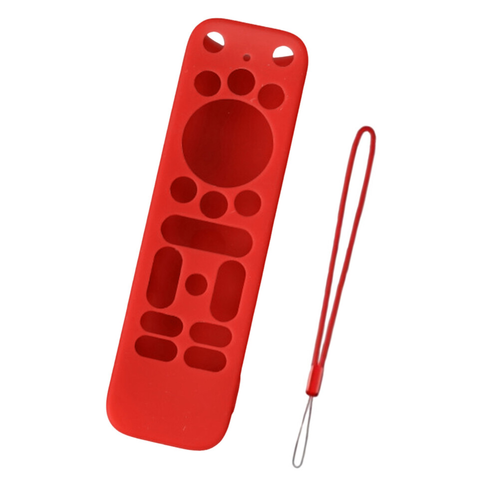 Protective Silicone Sleeve For Onn Tvbox 4Kpro Tvs Remotes- Red 7709000204687
