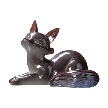 Enchanting Heat Reactive Foxes Teas Companion Hand-Lying down
