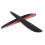 2PCS Auto Frontstoßstange Spoiler Gummi Carbon 9