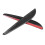 2PCS Auto Frontstoßstange Spoiler Gummi Carbon 8