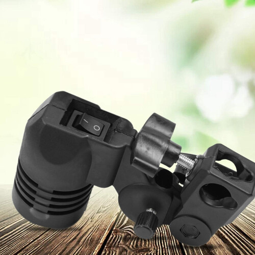 Photography Photo Light Bulb Single Holder E27 Socket Clamp Studio EU Plug 2