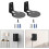 Dynamically designed wall mount for Sonos ERA100 speakers, ensures stability and modern appeal. 2