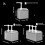 Kitchen Syrups Dispenser Manual Pump Tool Rustproof-Three heads 4