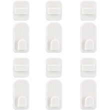 Sterke stripnagel voor muren met structuur, zelfklevende nagel voor een veilige bevestiging zonder boren, ideaal voor het bevestigen van decoratieve