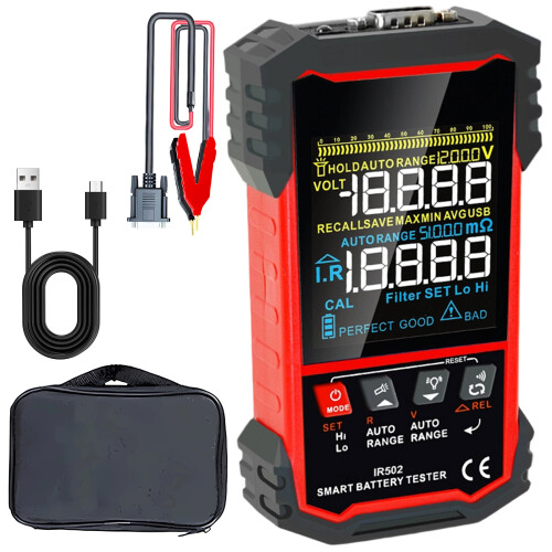 Battery Tester For Acid Lithium Batteries Accurate-color screen