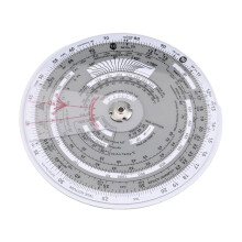 Circular Navigation Calculation Slide Rulers For Aviation Pilots