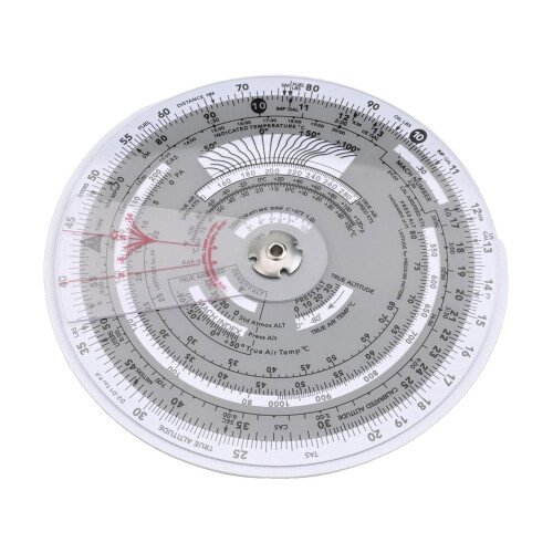 Circular Navigation Calculation Slide Rulers For Aviation Pilots