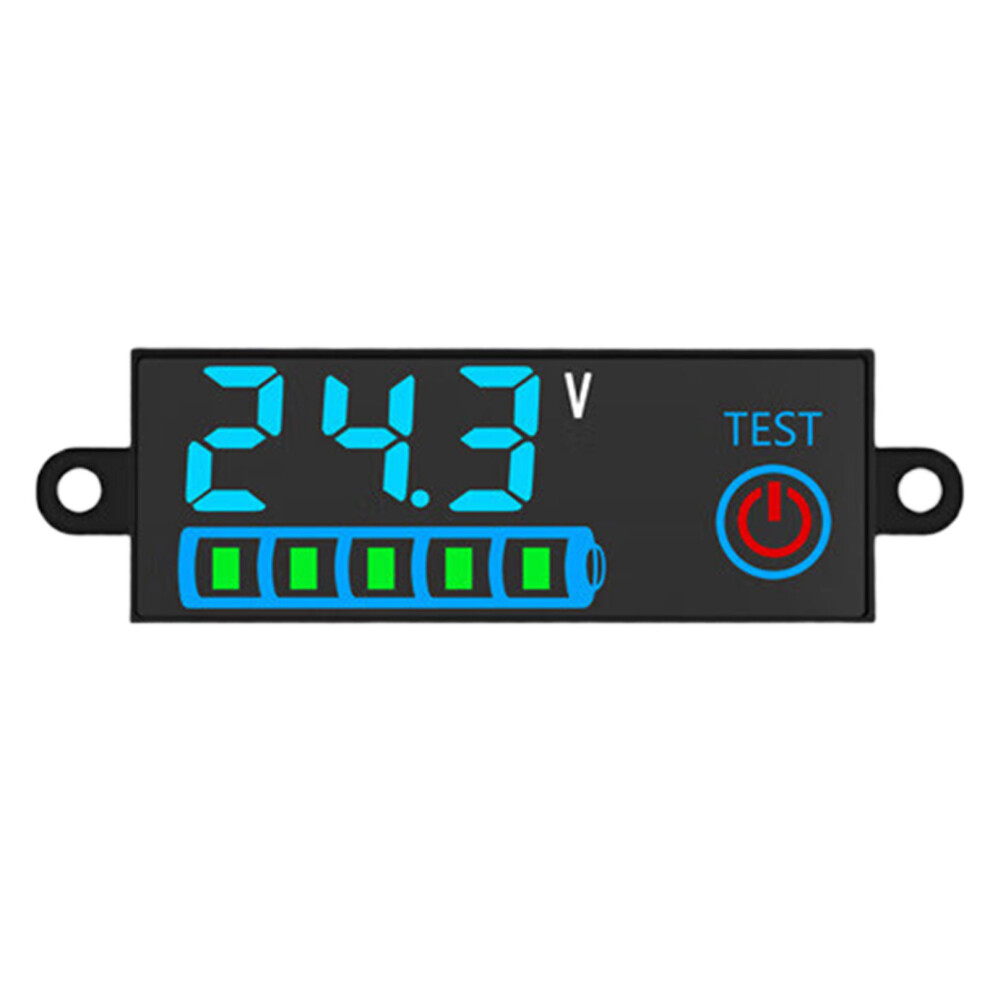 Voltage Tester Detector 12V 24V 36V 48V 18650-Blue With Ears 7696000956992