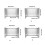 Foldable Kitchen Splash Guards Nonrust Steel Oil Splatters-35 3