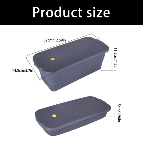Extension du gâteau en élastomère extensible Couvercle 2