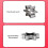 10 Piece Snowflake Cookie Cutter Set Dishwasher Safe Baking Tool 4