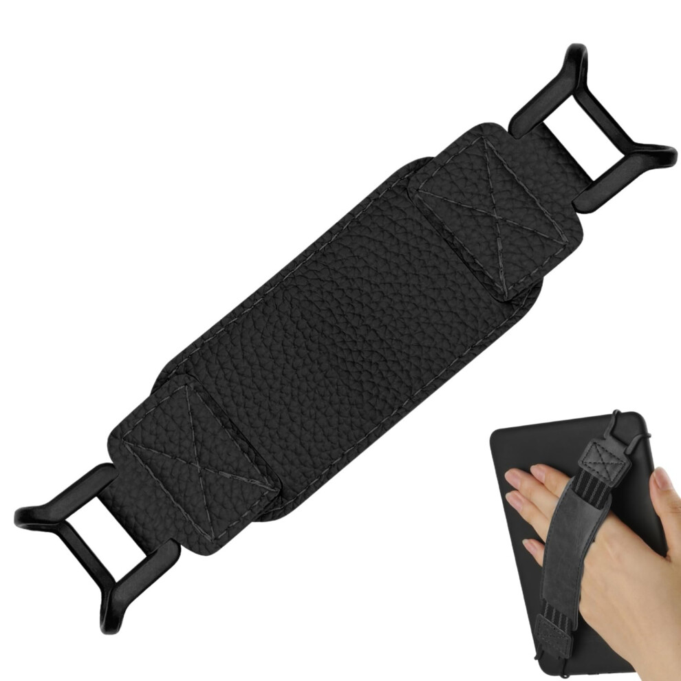 Secure Hand Strap For Tablets Universal Soft 6 To 8 Inch Ereader Elasticity Finger Grip Holder Black 9067246309923