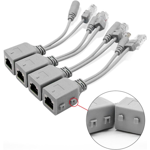 Efficiency: Use a passive current data separator that ensures interference camera performance. Ref: 4949 1