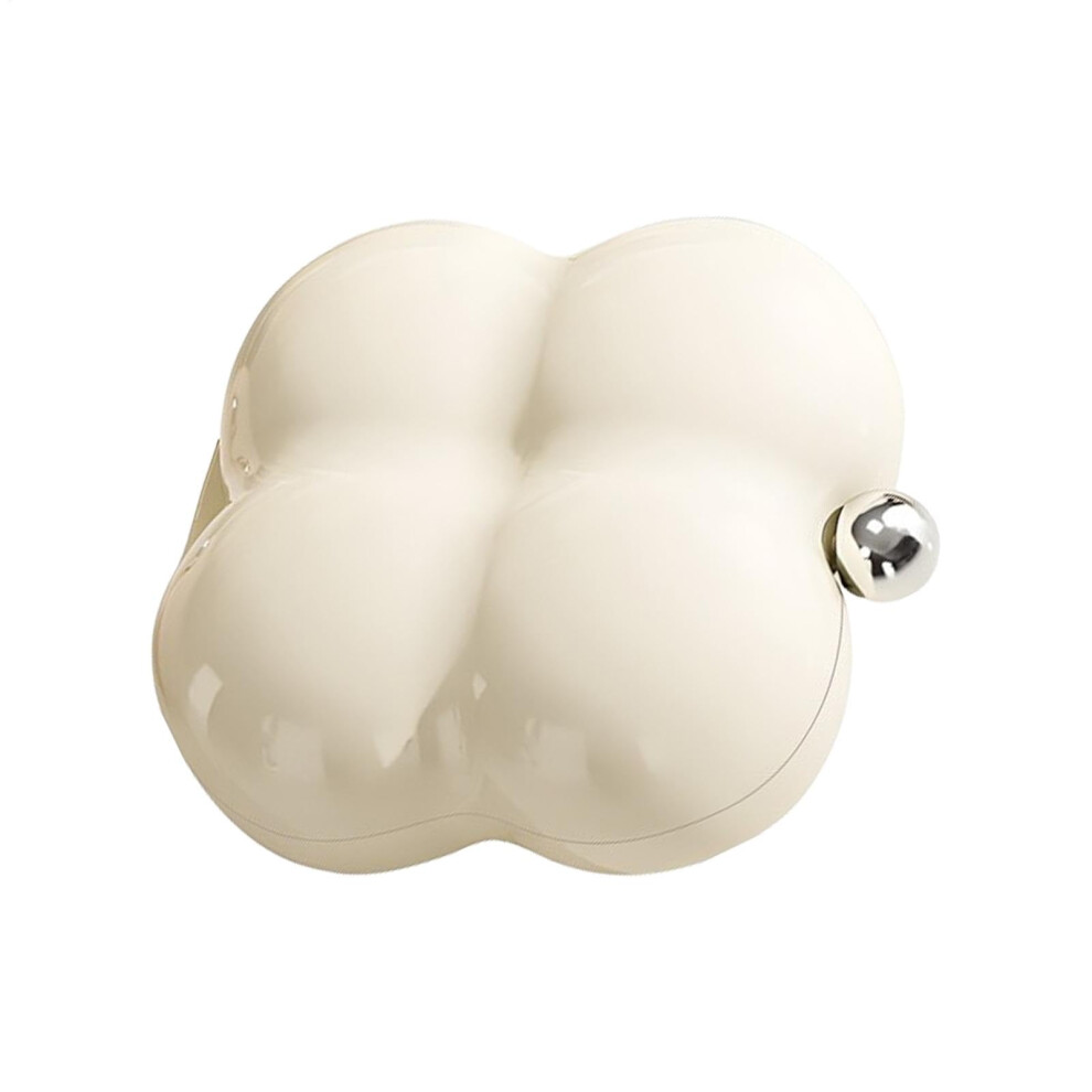Medicine Storage Box Travel Weekly Pill Dispenser Portable Pocket Pill Box For Pills Supplements Medication Creamy