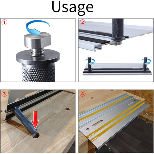19/20mm Aluminum Alloy Woodworking Hole Drill Table Joint Assembly for Projects 20 Mm 2
