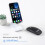(Matte black) Macbook/iphone/iPad wireless mouse/10in keyboard 3