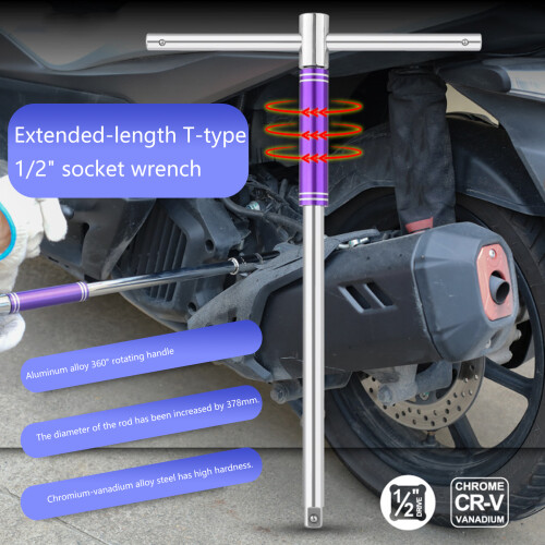 High Torques Telescopic Car Wheel Wrench Tool For Heavy Duty 2