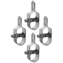 Set of 4 Wire Tensioners 85 mm Galvanised Fence Tensioners for Tension Wire Wire Mesh