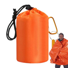 Outdoor Sleeping Bag,, Thermally Insulated, Compact, Orange