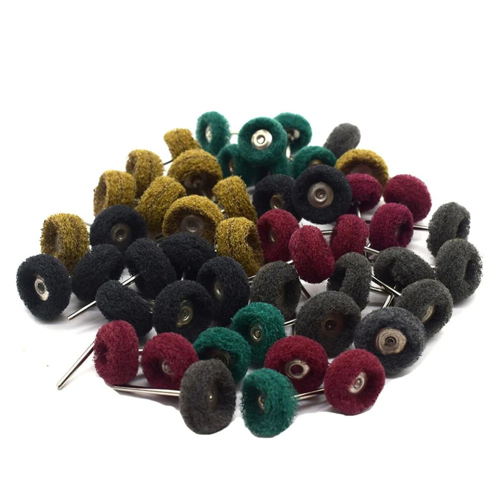 40Pcs Polishing Wheel For Drill, Polishing Wheel For Drill, 1Inch Grinding Buff Wheelmetal Polishing Wheel For Rotary Tools 9067246873257