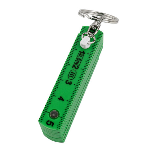 Règle pliante ABS 0.5M, outil de mesure Portable, outil de-Vert