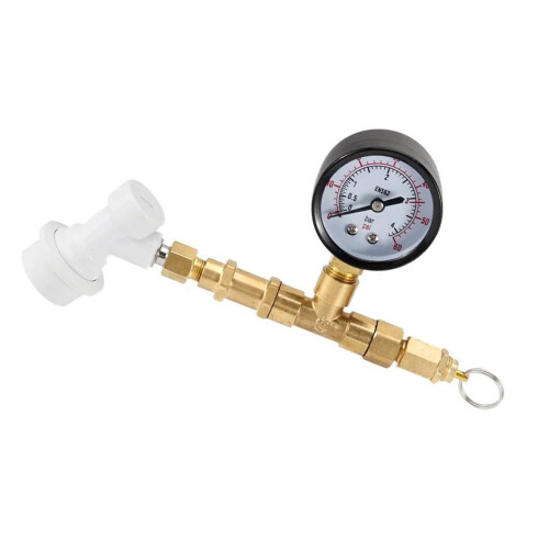 Practical Brewing Pressure Meter Homebrewing Ball Lock Beer Kegs