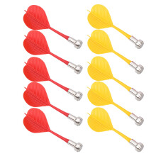 Magnetic Connection Dart Needle Safe Flat Heads for Fitness Exercise Mental Health Yellow Red with PVC Magnetic Material
