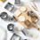 5 Piece Round Cookie Mould Set Ergonomic-Round straight edge 5