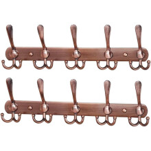 Luxuriöse Wandgarderobe, moderne Edelstahl-Rückwand mit rutschfestem Handtuchhalter, ideal für Eingangsbereich, Küche, Wohnzimmer, Schlafzimmer,