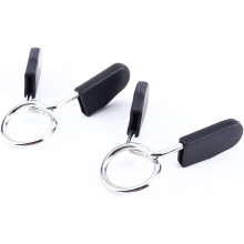 Clips de verrouillage pour barres d'haltères, faciles à utiliser et à retirer, adaptés aux barres d'haltères de 1 pouce.