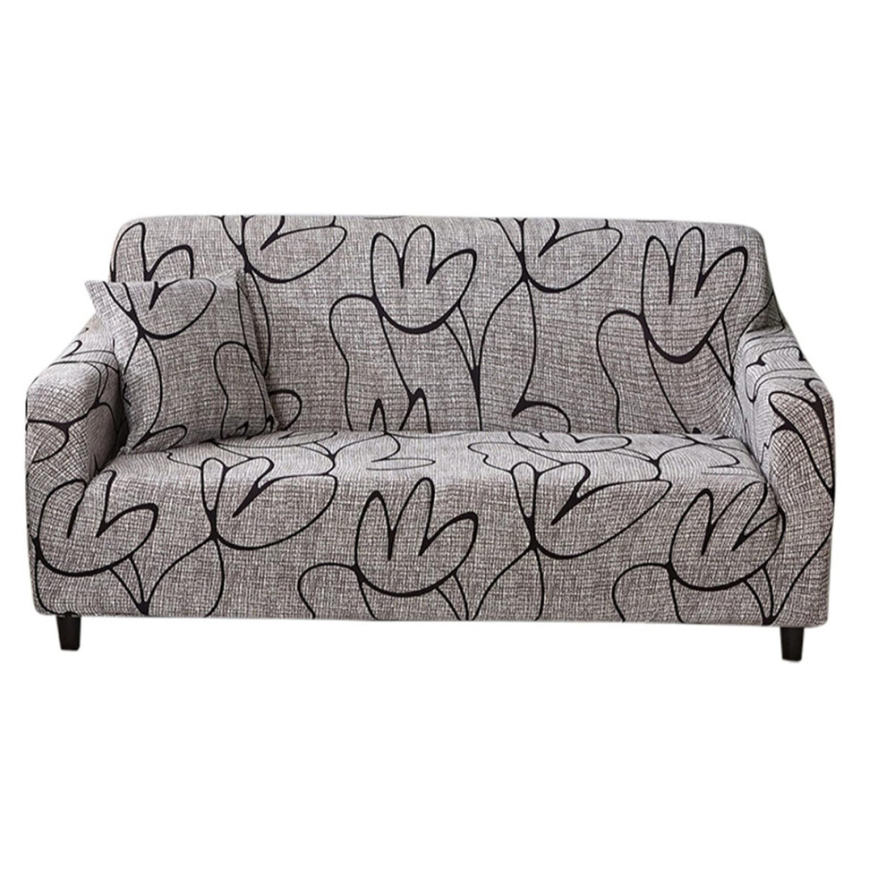 Chic Chenille Sofa Cover, Super Stretch Fabric For Couches, Sofas, And Loveseats, Enhanced Corner Stitching, Skin-Friendly Anti-Static Surface For Hom 9436597600926