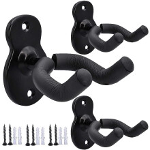 Supporto artistico per strumenti musicali, supporto da parete per chitarra acustica, elettrica, basso, ukulele, mandolino, banjo, ottima