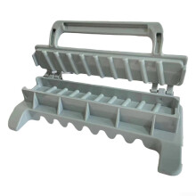 Portable Folding Kebab Maker BBQ Tool Reusable Barbecue Press Skewer Mold Outdoor Grill Accessory Easy Clean Compact